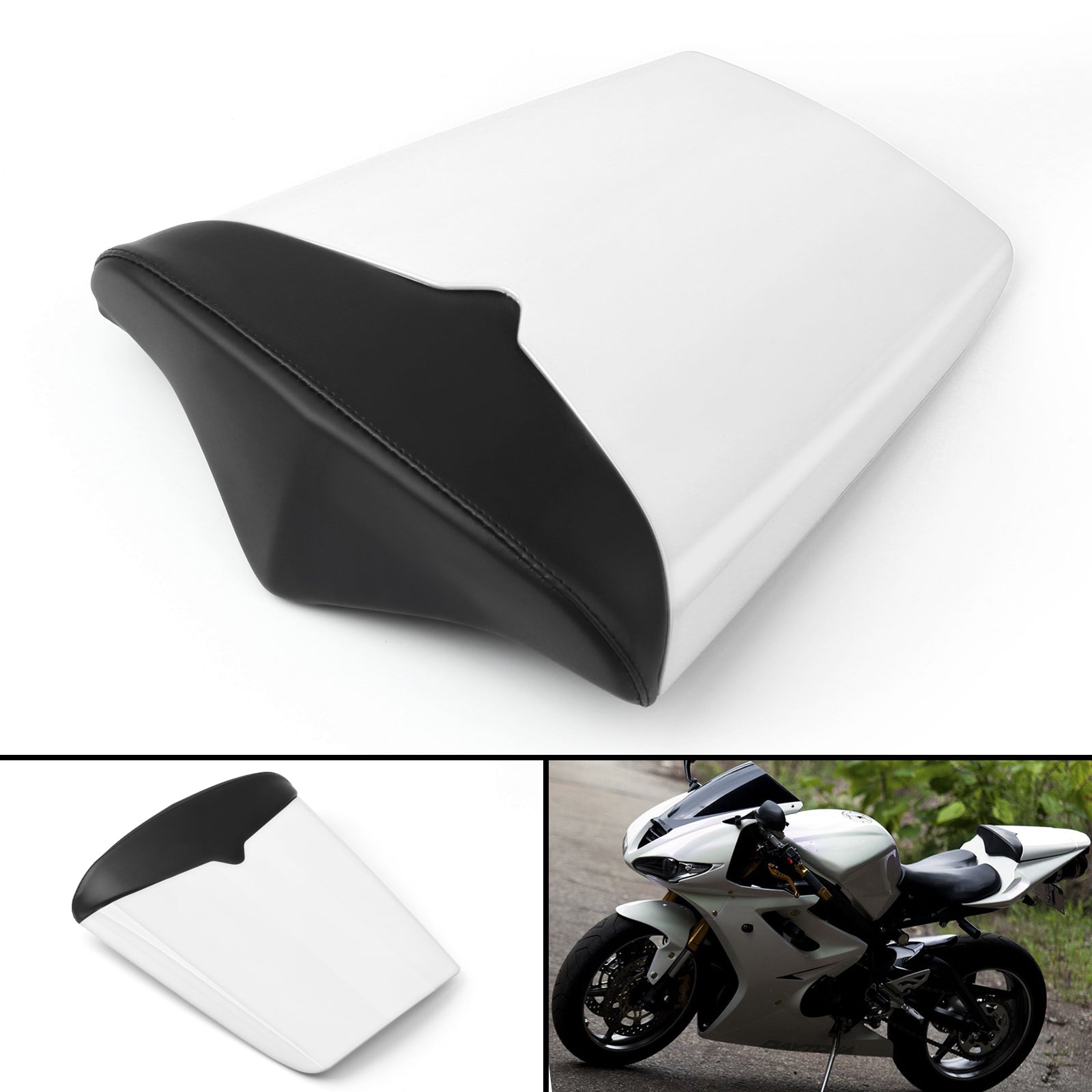 06-12 Triumph Daytona 675 Rear Pillion Seat Cowl Cover