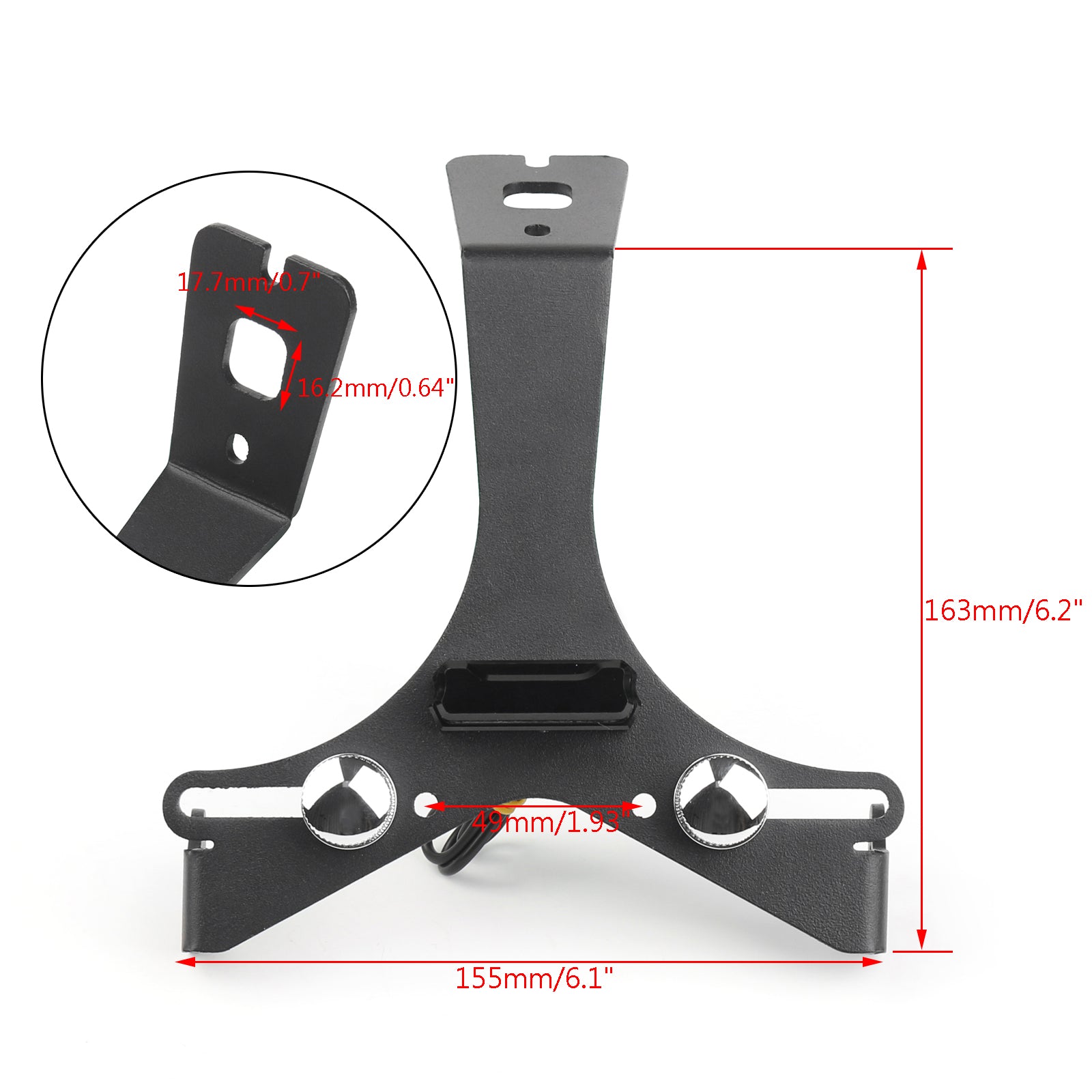 Ducati 1198 Blk Aluminium Alloy Motorcycle License Plate Holder Bracket Generic