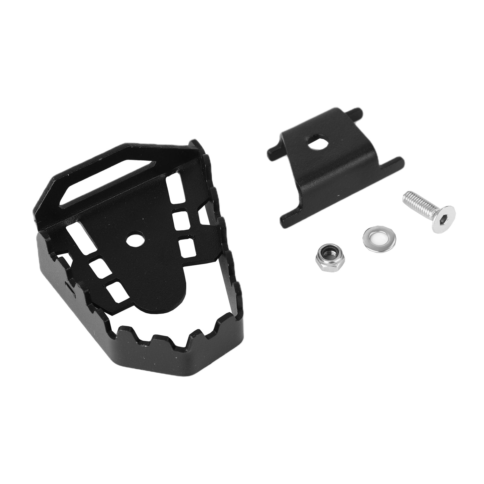 Extensión de pedal de freno de aluminio, clavija ampliadora para F850Gs F750Gs 08-16 09, color plateado genérico