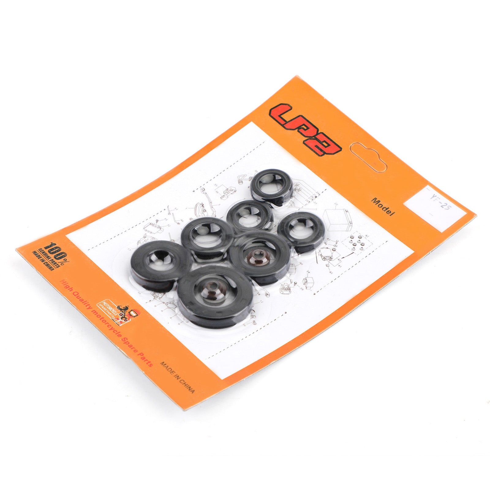 Kit completo di paraolio motore per carter 9 pezzi per Honda XL185 XL185S XL200R 79-93 generico