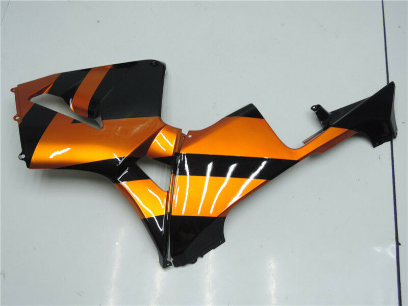 Amotopart 2005 2006 Honda CBR600RR Fairing F5 Red Gold Kit