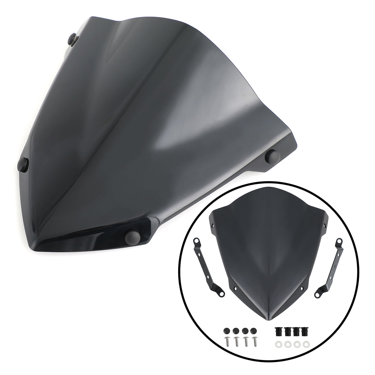 Windscreen Windshield Shield Protector fit for Yamaha MT-09 2014-2016 Generic