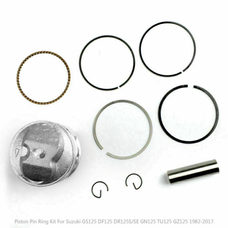 Kit de pistón: tamaño de orificio estándar 57,00 mm para Suzuki GS125 DF125 DR125 GN125