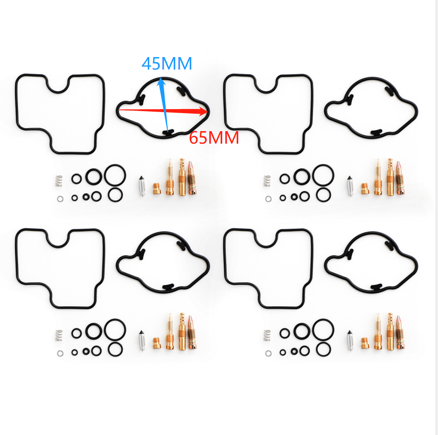 Kits de reconstruction de carburateur, 4 ensembles, pour Honda CBR600F2 CBR 600 F2 1991-1994 1992 1993 générique