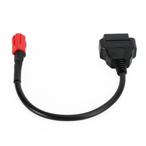 OBD2 Motorcycle Cable For Honda 6 Pin Plug Diagnostic Cable to 16 pin Adapter Generic