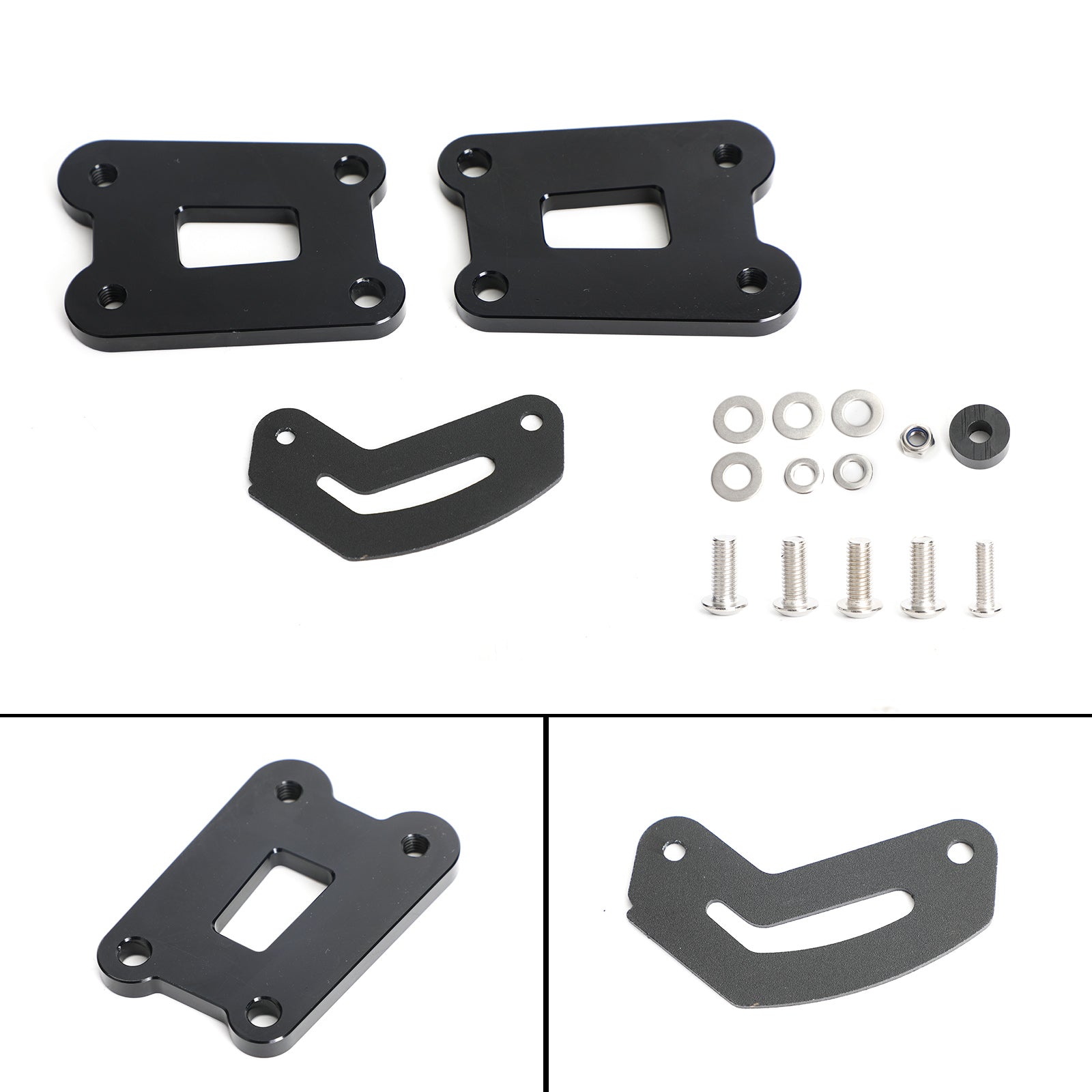 Kit abbassamento pedane passeggero in alluminio Yamaha MT-09 2021