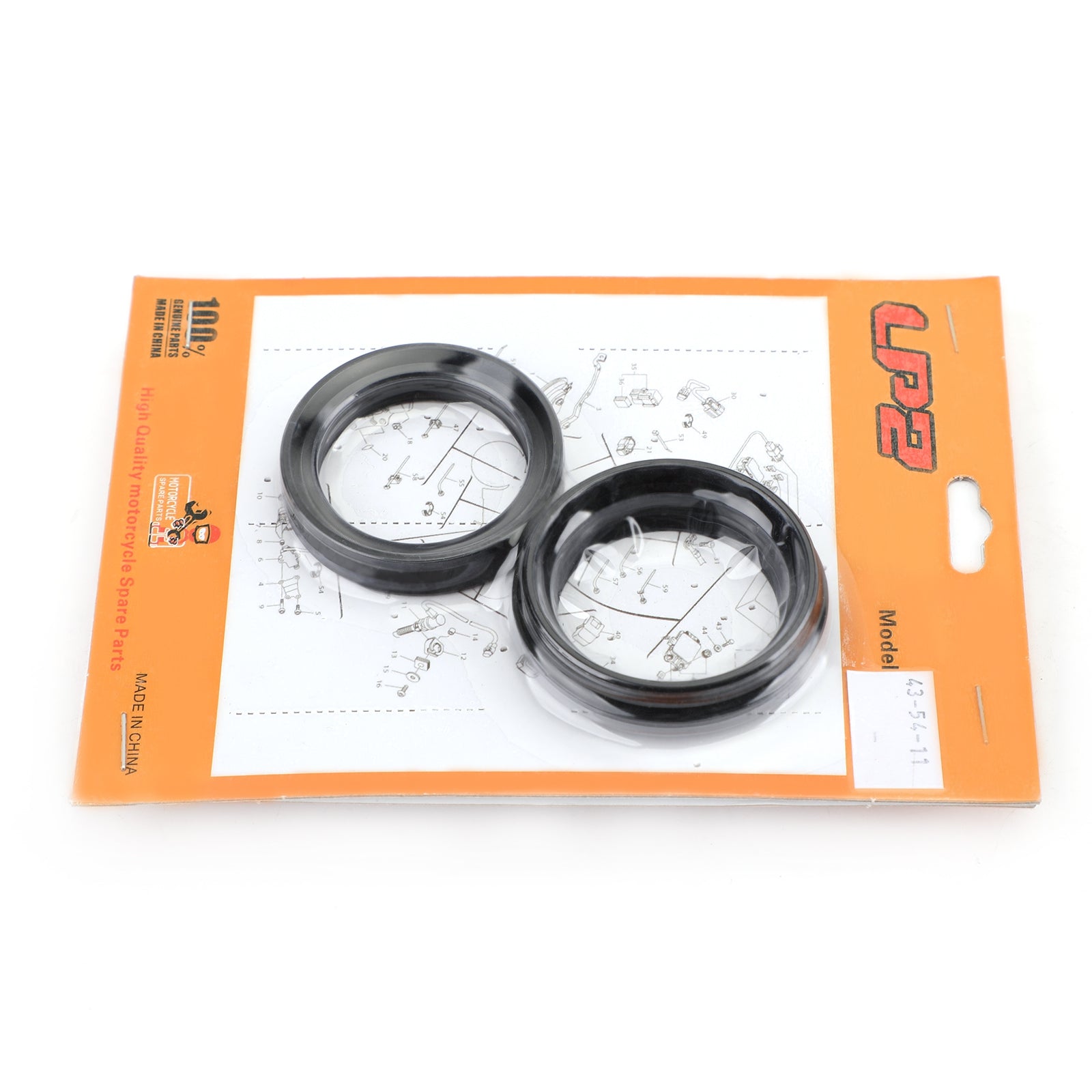 Front Fork Oil Seal Dust Seal Kit for Yamaha XV XVZ 4NK-23145-00 4NK-23144-00