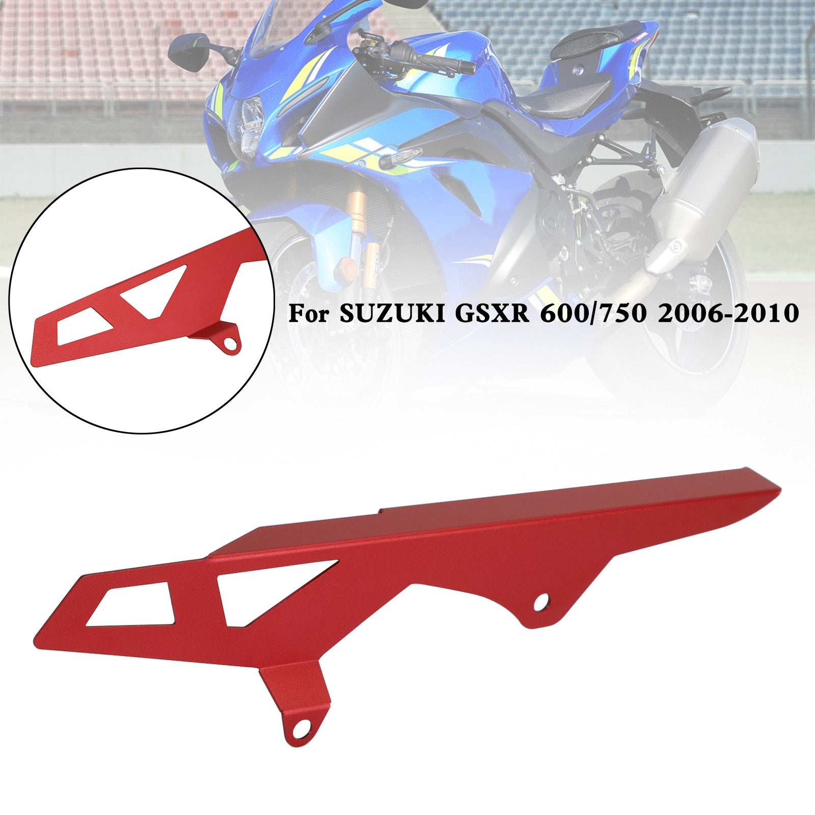 Sprocket Chain Guard Protector Cover For SUZUKI GSXR 600/750 2006-2010