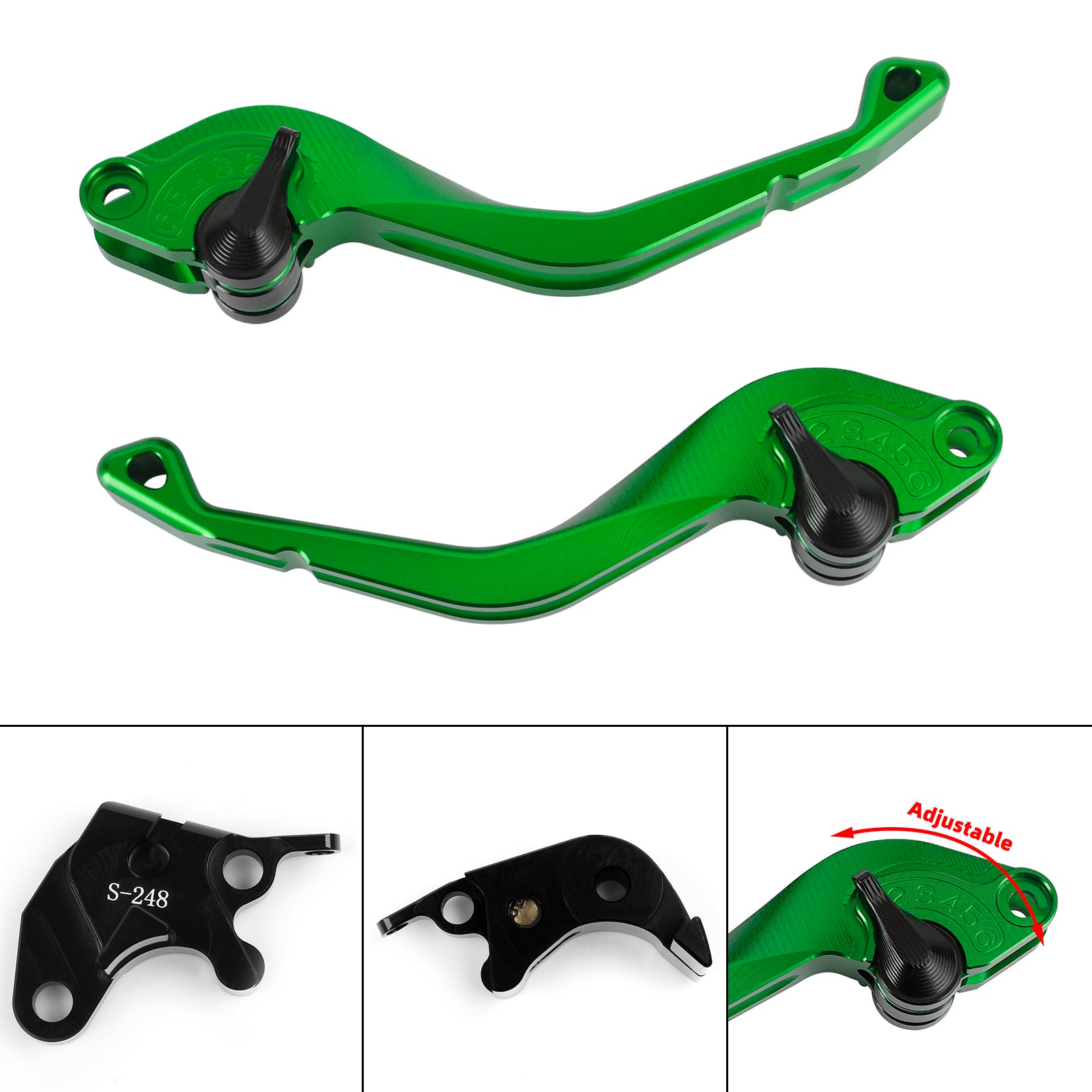 CNC Short Clutch Brake Lever fit for Suzuki GSXR600 GSXR750 2004-2005