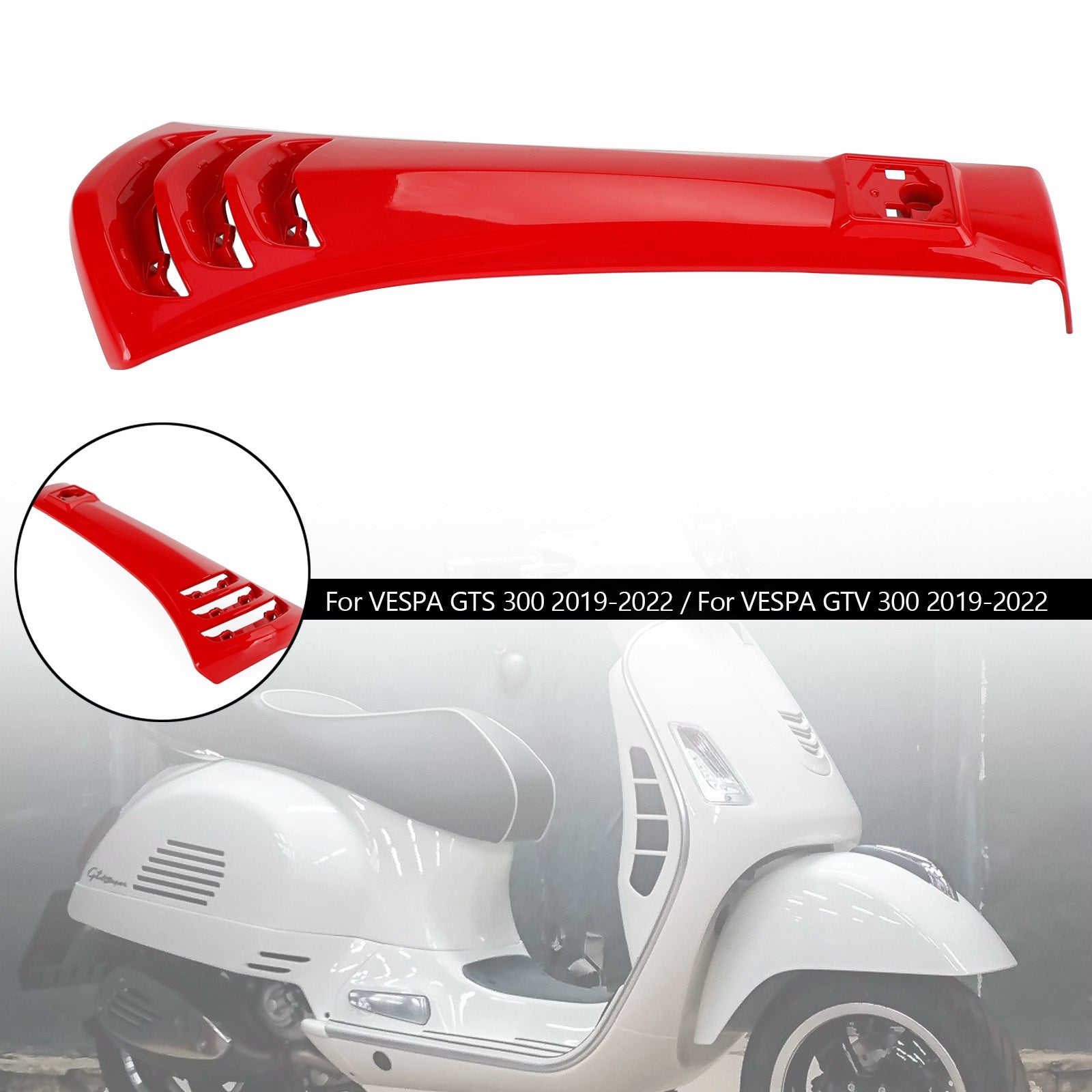 Cravatta per carenatura copritesta clacson per VESPA GTS300 GTV300 2019-2022