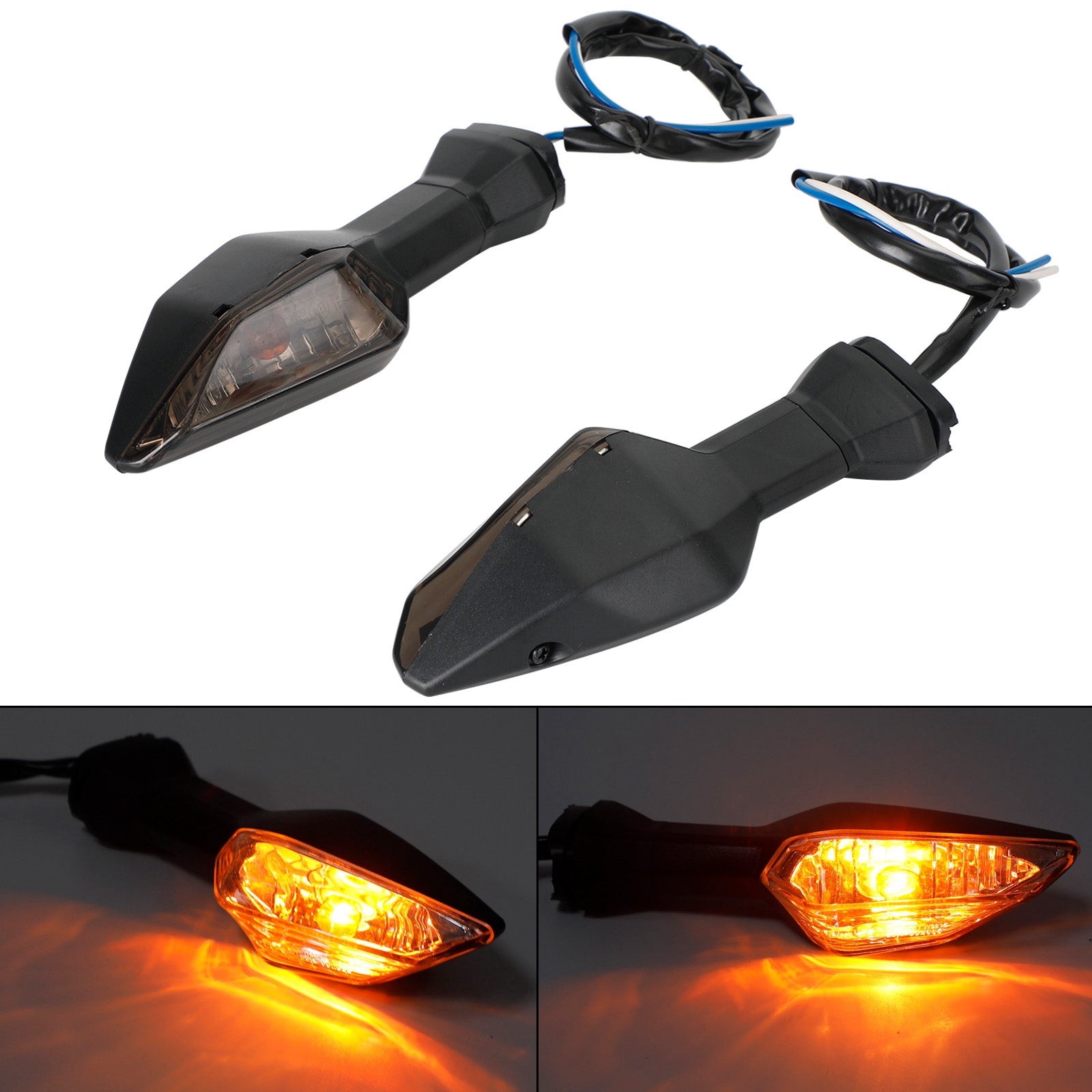 Lámpara indicadora de luz intermitente para Kawasaki Ninja Z400 Z650 Z900 Z1000 Z1000SX