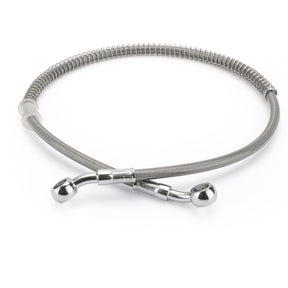 70cm/28inches Motorcycle Brake Oil Hose Line Banjo Fitting Stainless Steel Swivel End