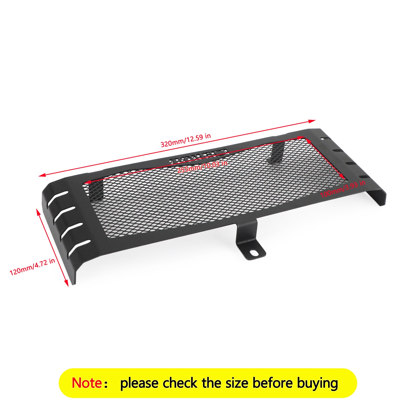 Radiator Guard Cover Protector Black Fit for Honda CB 1100 EX RS 2013-2019