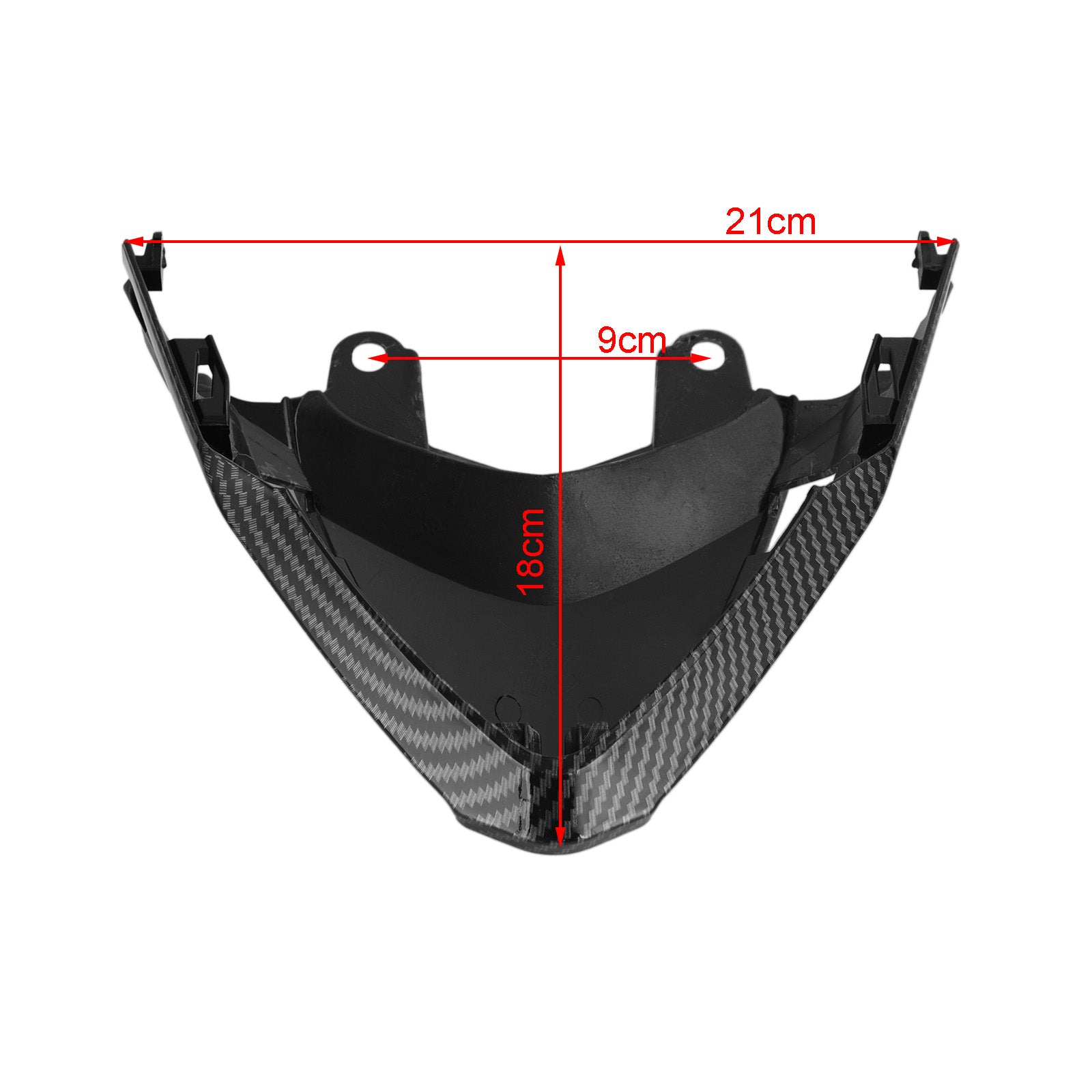 Sedile posteriore Copri fanale posteriore Carena per Honda CBR500R 2019-2021 Carbonio