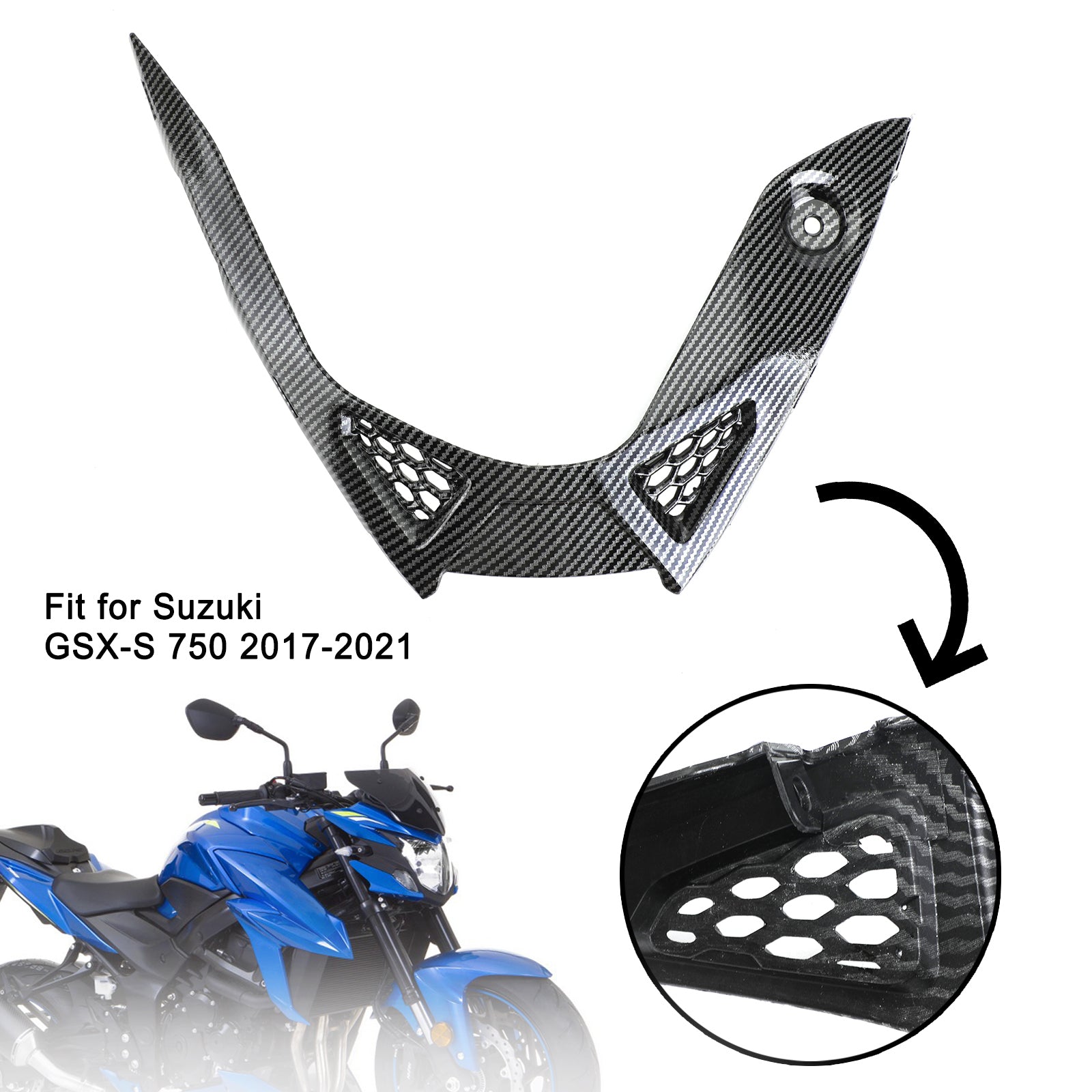 Untere Schutzabdeckungs-Verkleidungsplatten für Suzuki GSXS GSX-S750 2017-2021 Generic