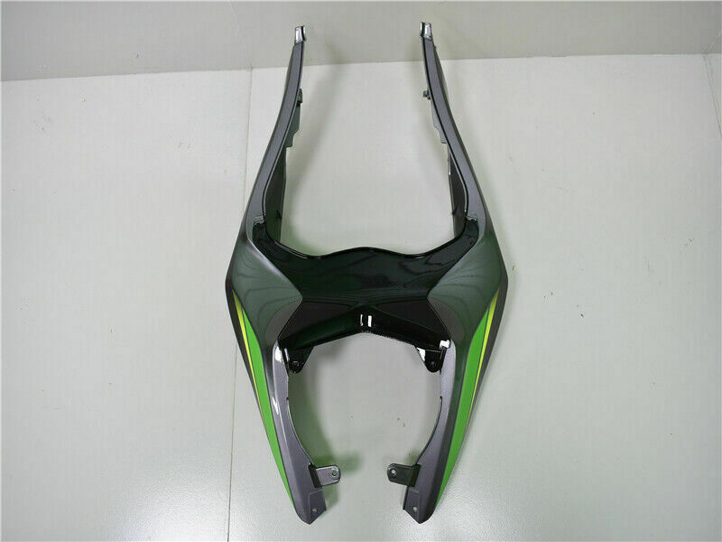 Amotopart 2013-2018 Kawasaki Zx6R フェアリング グリーン ブラック キット