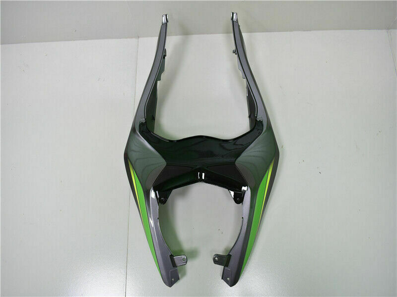 Amotopart 2013-2018 Kawasaki Zx6R Fairing Green Black Kit
