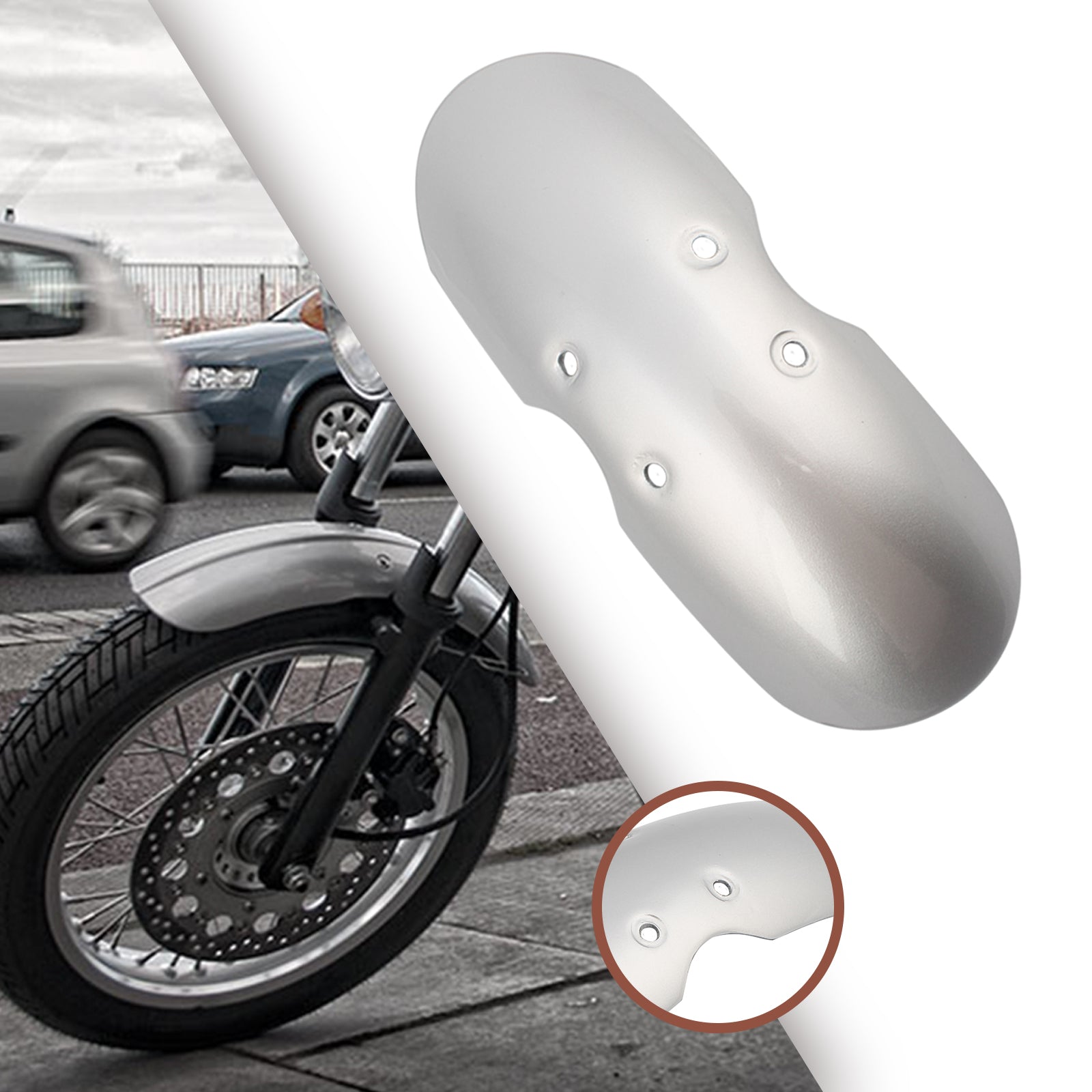 Front Fender Mudguard For Bonneville T100 Scrambler Thruxton 2001-2016 Generic