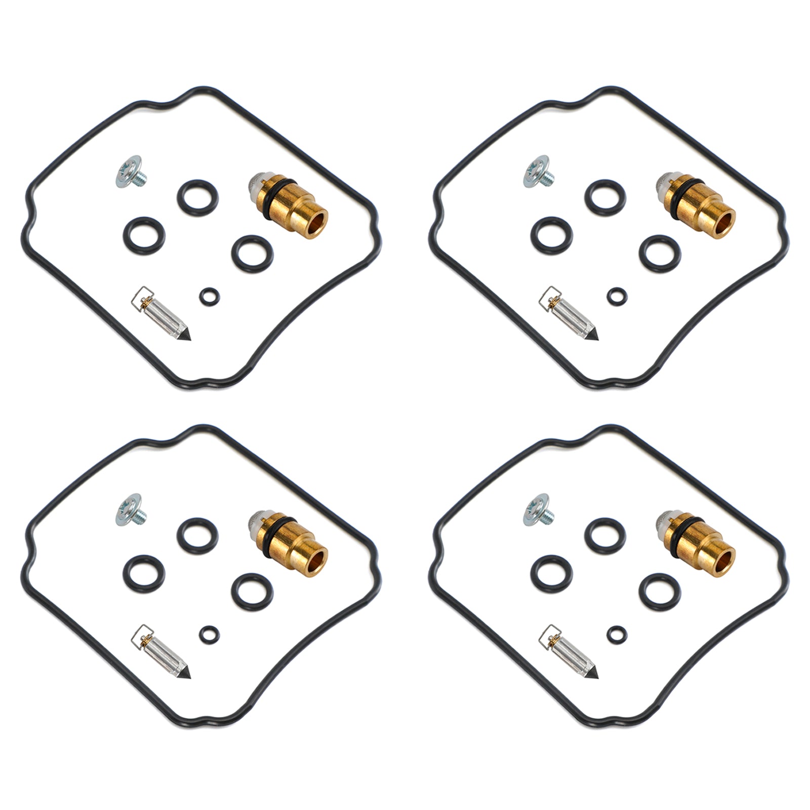 4X Vergaser-Umbau-Reparatursatz passend für Yamaha-Version FZR400(1WG)R/RR 88-1990