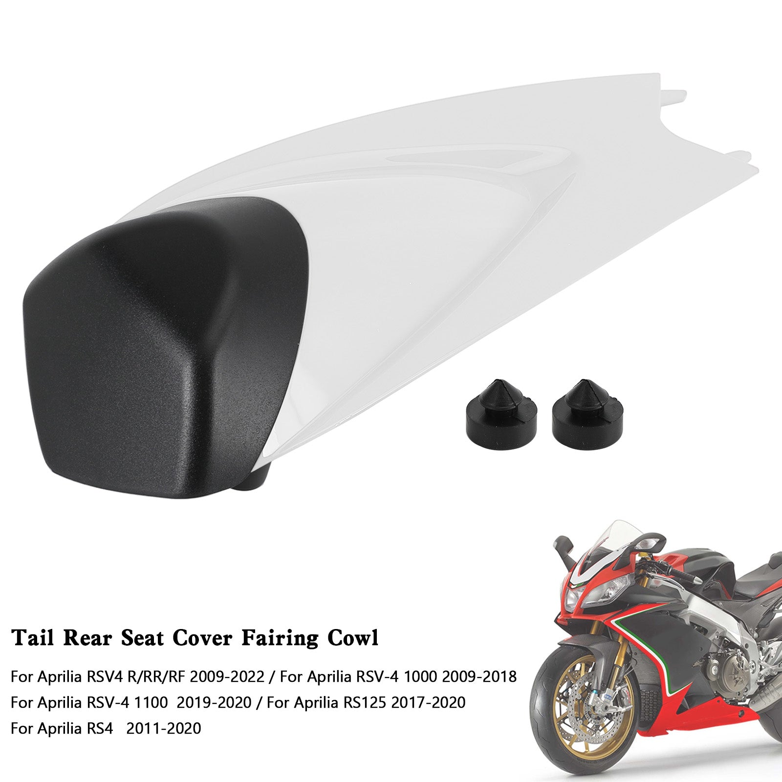 Rücksitzbezug-Verkleidungsverkleidung für Aprilia RS125 RS4 RSV4 1000 2009-2022