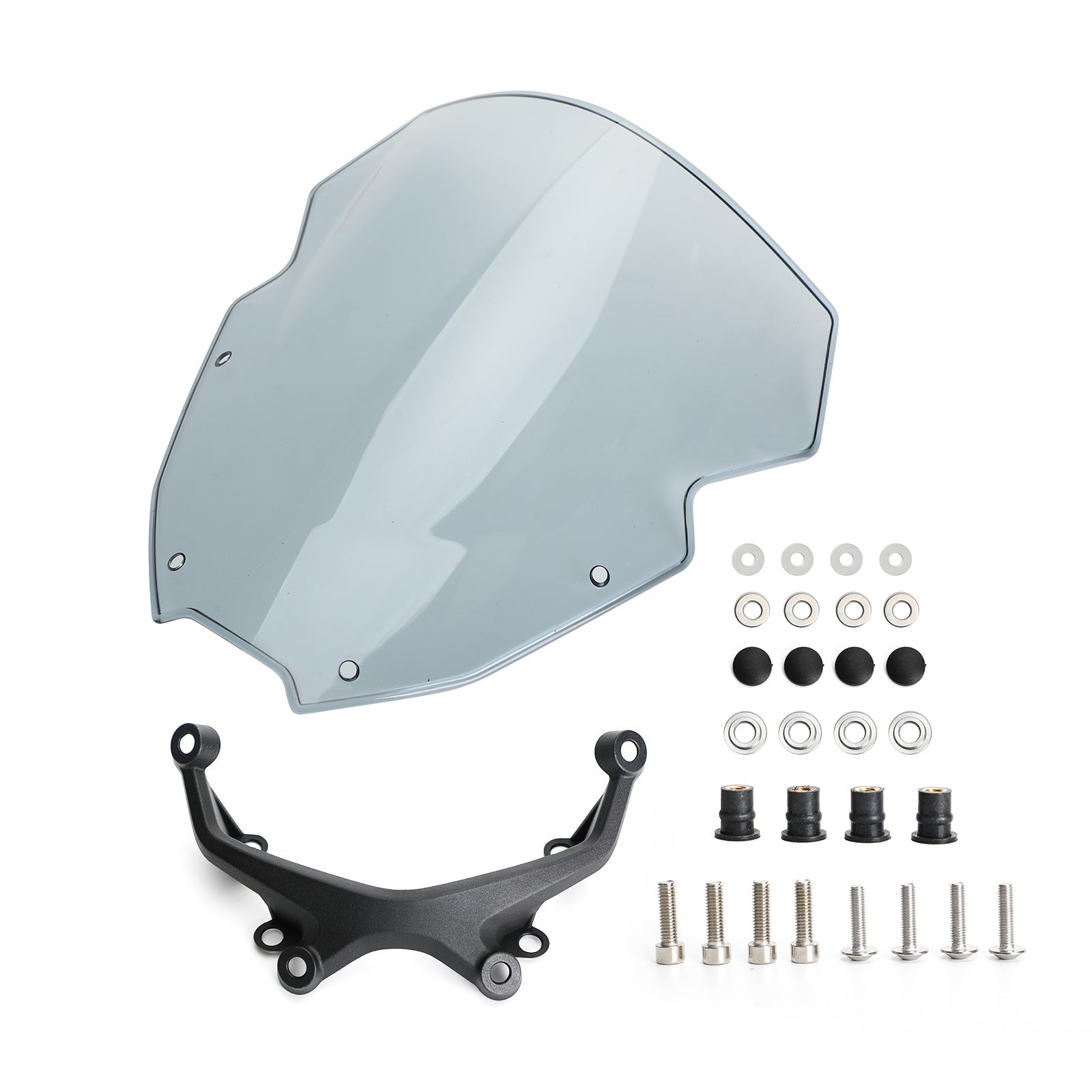 ABS-Motorrad-Windschutzscheibe, passend für Yamaha MT-09 MT09 2021 Generic