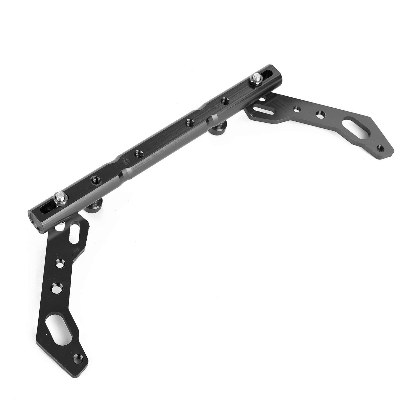 Cnc Adjustable Balance Cross Handle Bar Aluminum Lever Black Fits For Motor Generic