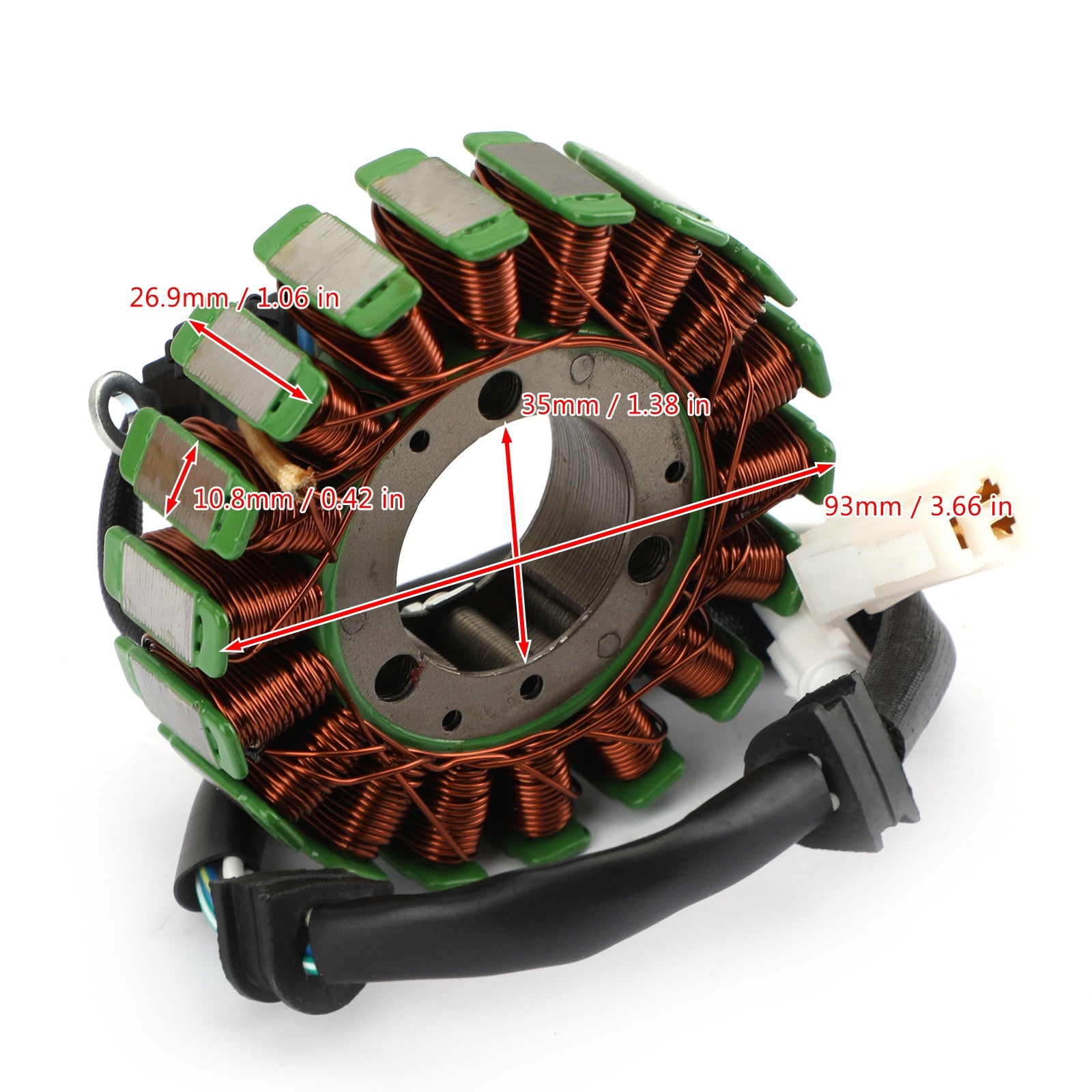 Stator magnéto d'alternateur pour Yamaha YS250 YBR 250 2007 2008 2009 2010 2011 via fedex