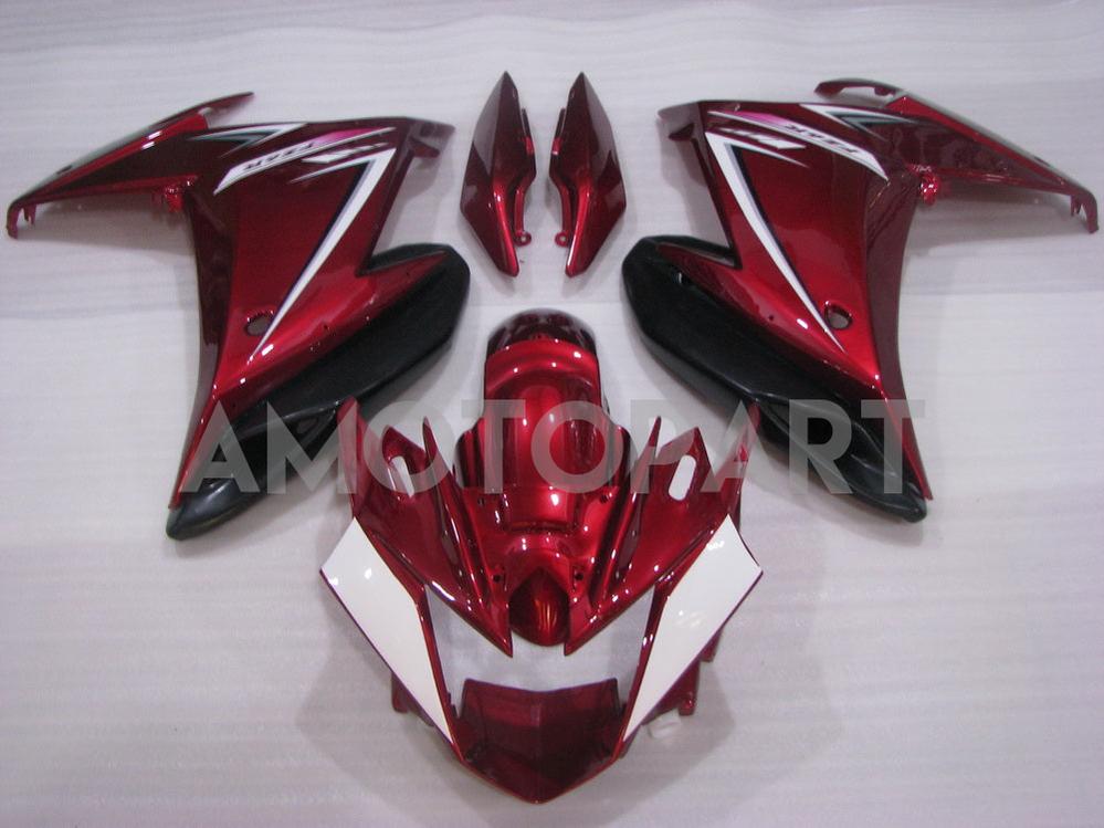 Amotopart 2009-2015 Yamaha FZ6R 
Red Fairing Kit