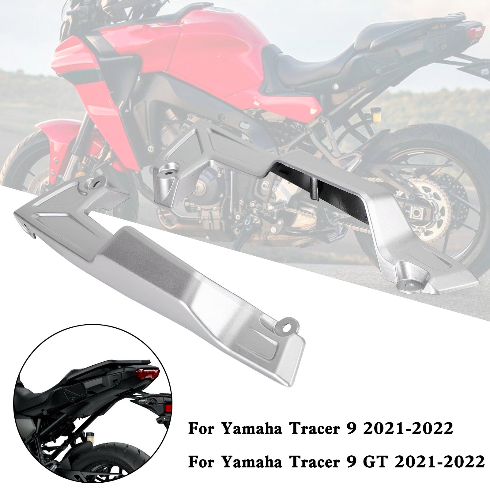 Rear Tail Seat Side Fairing Covers For Yamaha Tracer 9 GT 2021-2022
