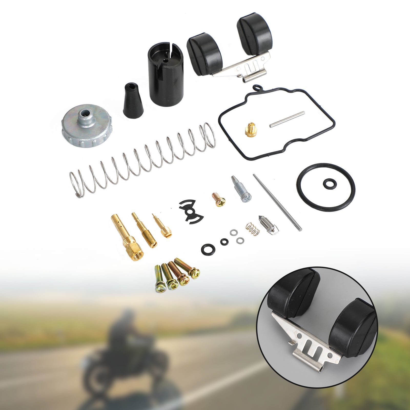 Kit di ricostruzione carburatore adatto per VM26 Carb ATV Dirt Bike 150cc 160cc 200cc 250cc generico