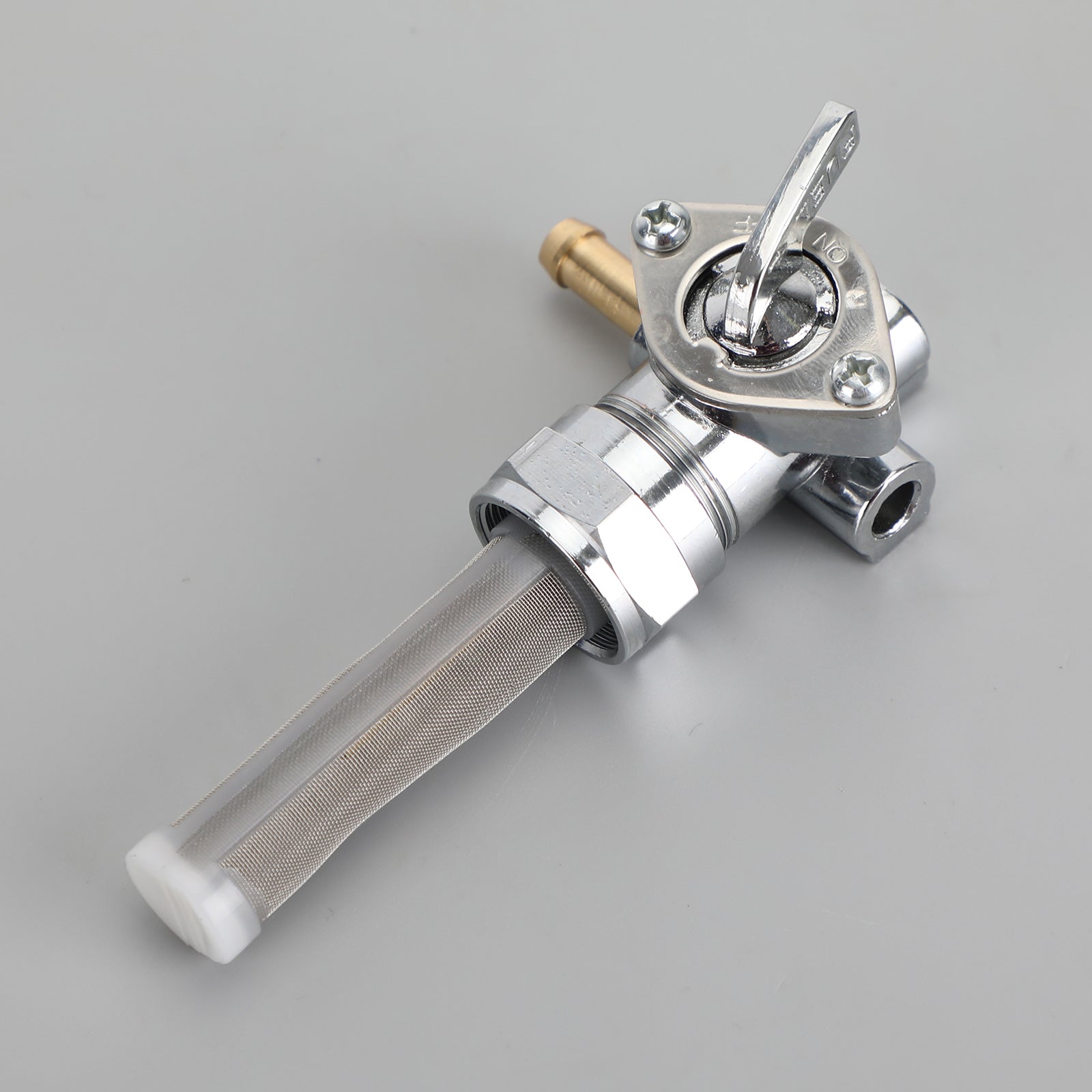 Valve de carburant Petcock, robinet droit, 22mm, adapté pour Softail Electra Glide Road King générique