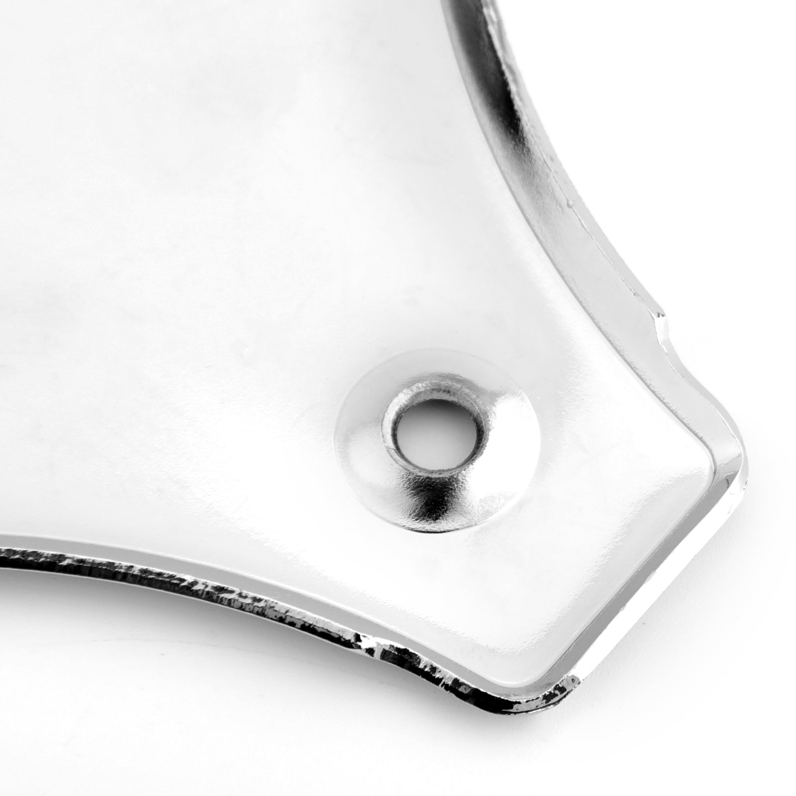 Chrome Sissy Bar Backrest Triangle Mounting Plate For Touring Road Glide Generic