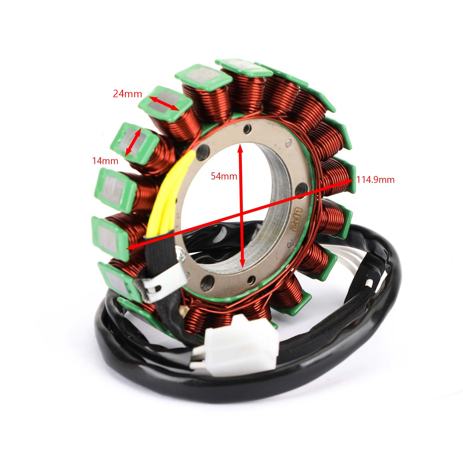 Stator d'alternateur adapté pour Kawasaki W 400 650 C A EJ650 EJ400 SE 1999 – 2008 via fedex