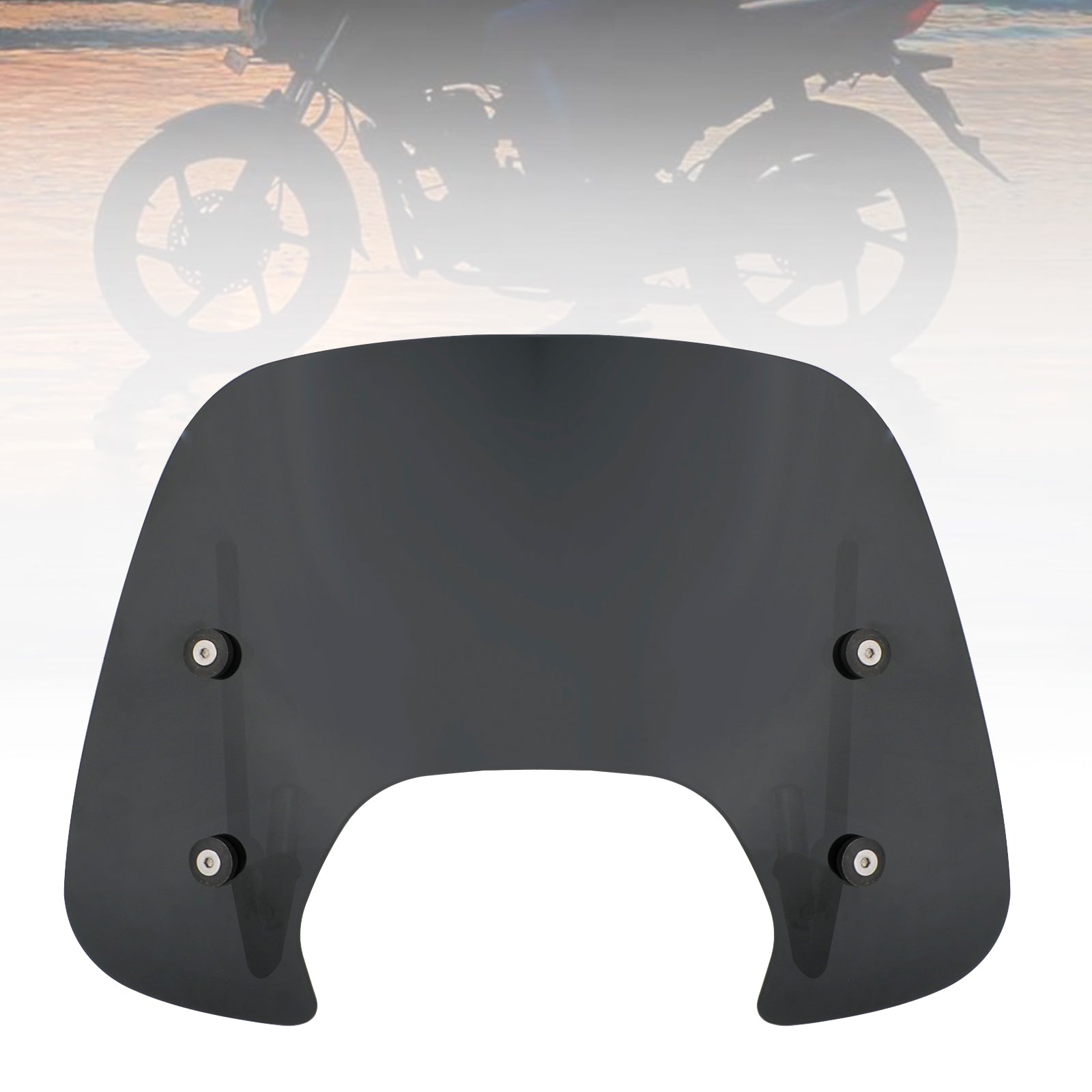 ABS-Motorrad-Windschutzscheibe, passend für Vespa Sprint 150 2016–2021