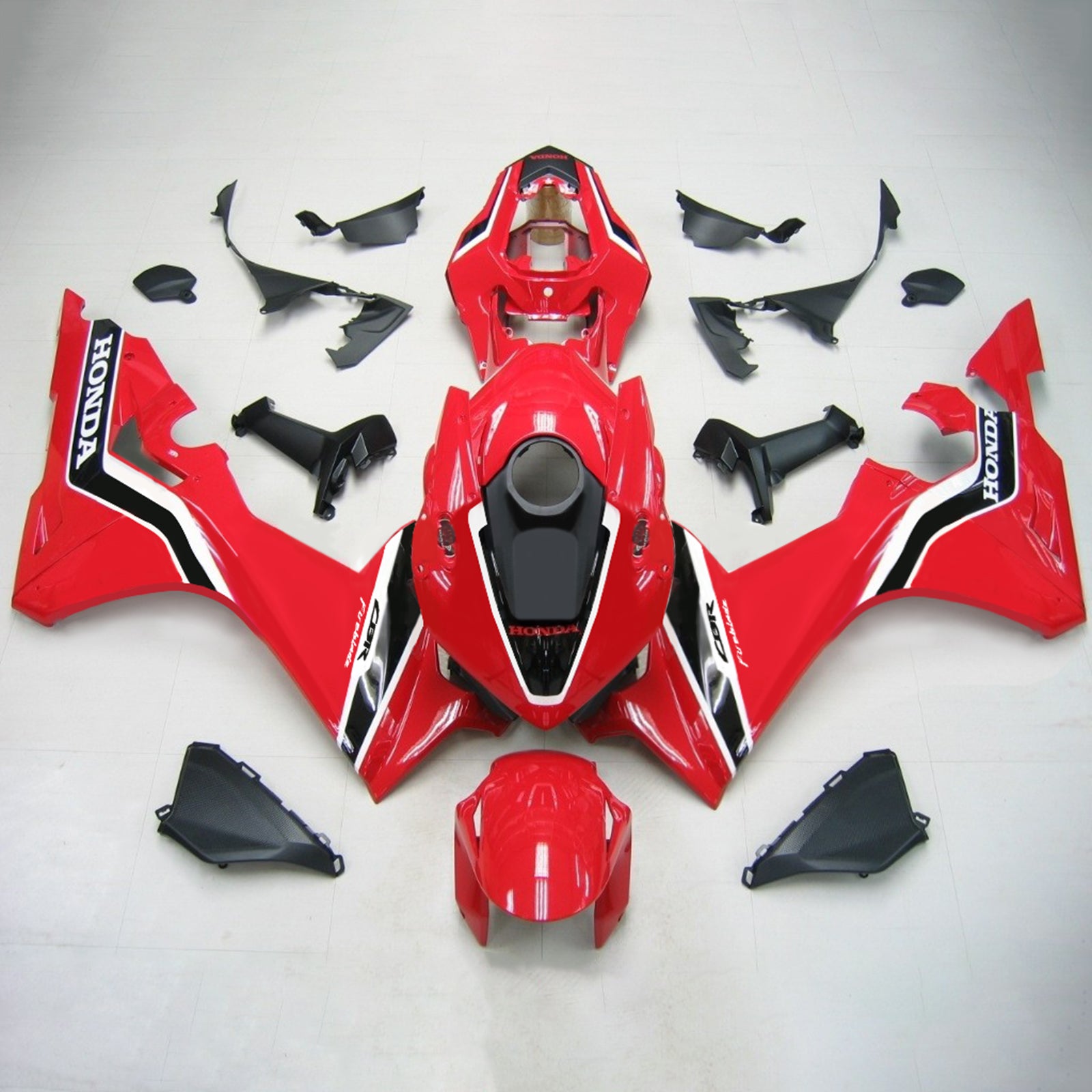 Amotopart Honda CBR1000RR-R 2020-2022 Červená&Bchybí sada kapotáže