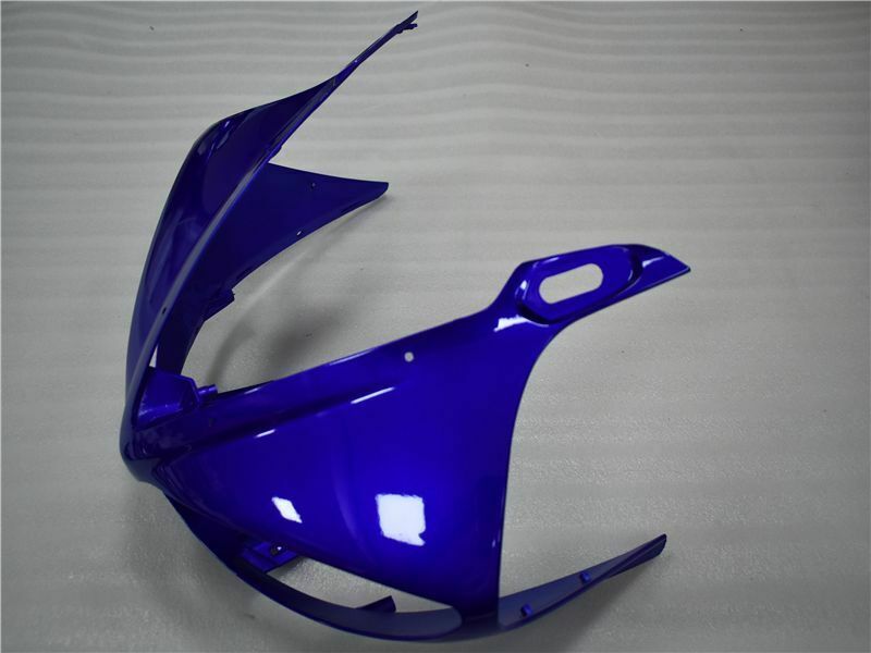 Kit carena Amotopart 2003 2004 Yamaha YZF R6 blu bianco