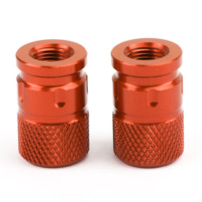 CNC Aluminum Billet Anti-Thief Tire Valve Stem Cap For Motorcycle Car Truck Bike Generic