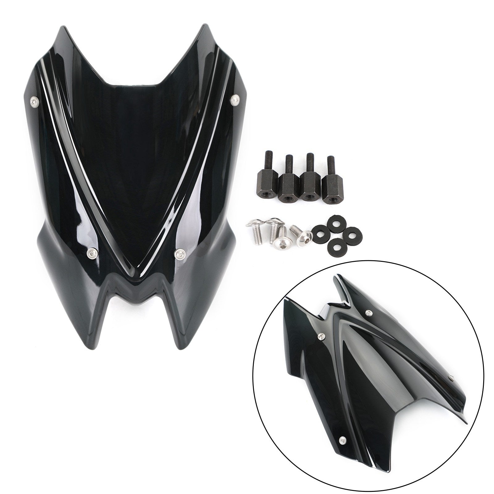 Windshield Windscreen Wind Shield Protector for KAWASAKI Z900 2020 Generic