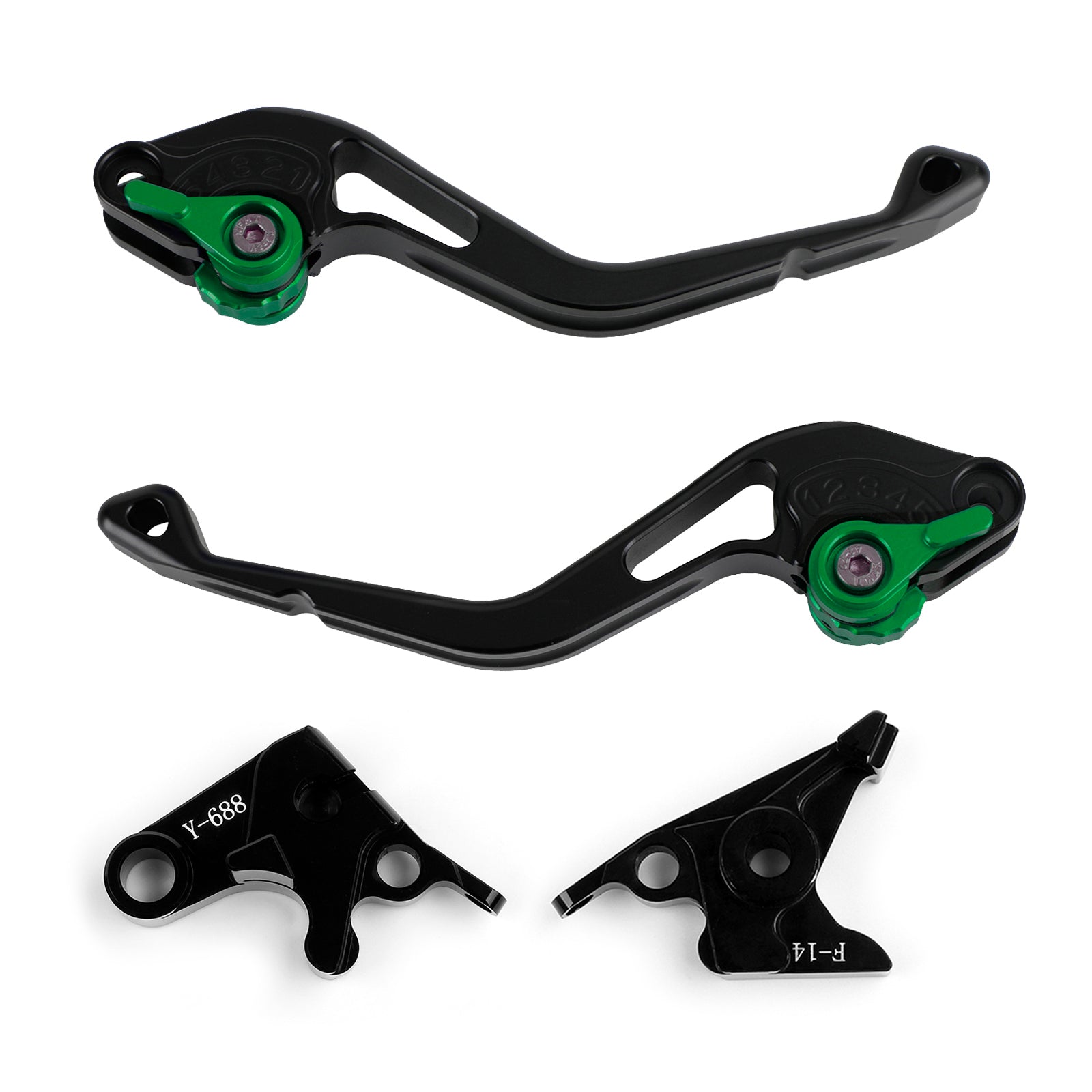 Nouveau levier de frein d'embrayage court adapté pour Yamaha YZF R1 R6 FZ1 FAZER R6S US/CA