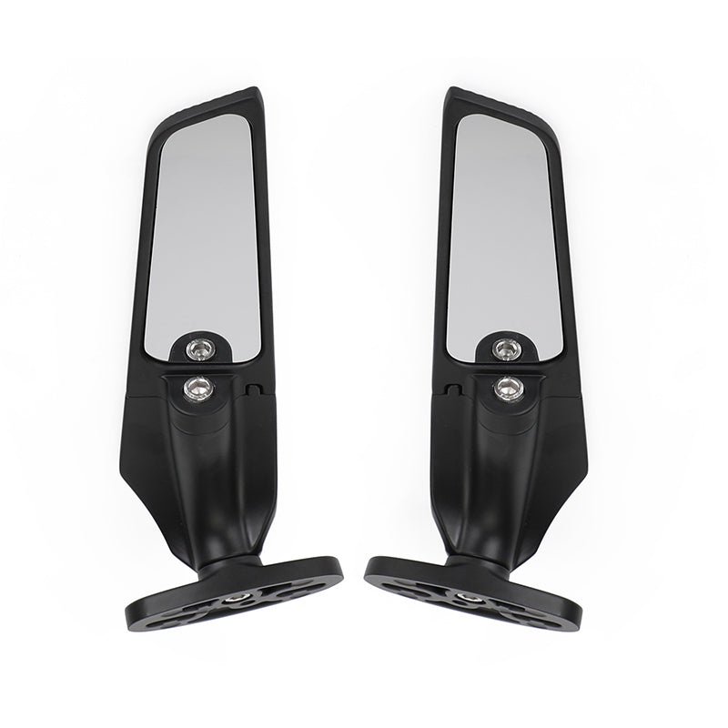Honda 03-17 CBR600RR & 04-07 CBR1000RR Adjustable Wing Fin Rearview Mirrors Generic