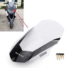 ABS Windscreen Windshield Deflector Fit For Yamaha NMAX155 NMAX 155 2016-2018 Clear