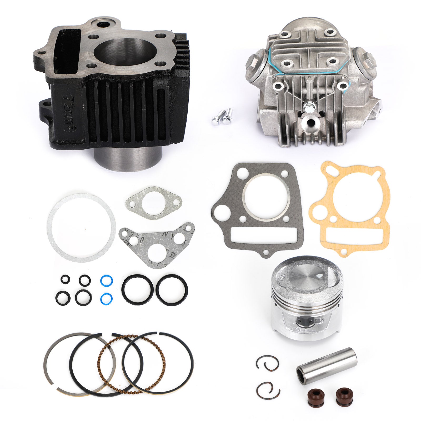 Kit de joints d'étanchéité pour cylindre et Piston, XL70 74-76 XR70R 97-03 CL70 69-72 ATC70 78-85, Kit d'extrémité supérieure