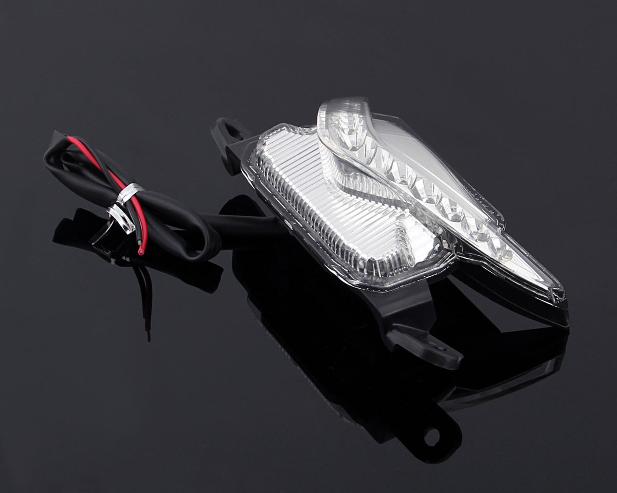 Luci di marcia notturne posteriori a LED per Honda CBR600RR 2007-2013 Trasparente