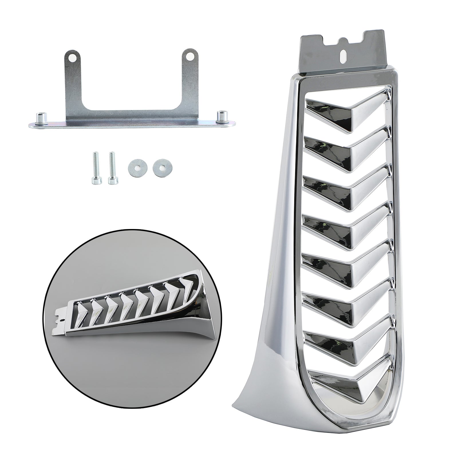 Couvercle de radiateur inférieur de becquet de menton avant pour Softail Breakout Fat Bob 2018 – 2021 générique