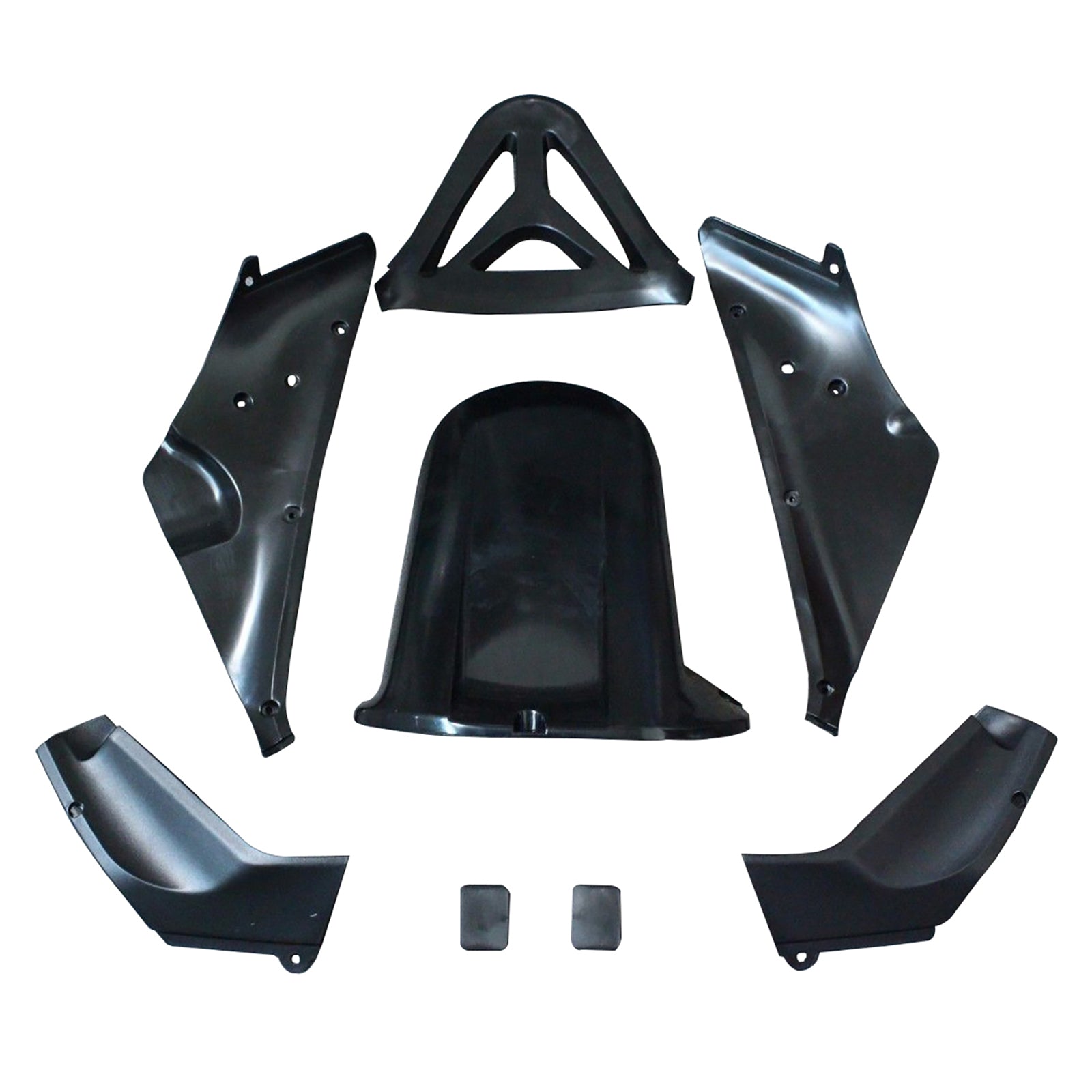 Amotopart Yamaha YZF R1 2000–2001 unlackiertes Verkleidungsset