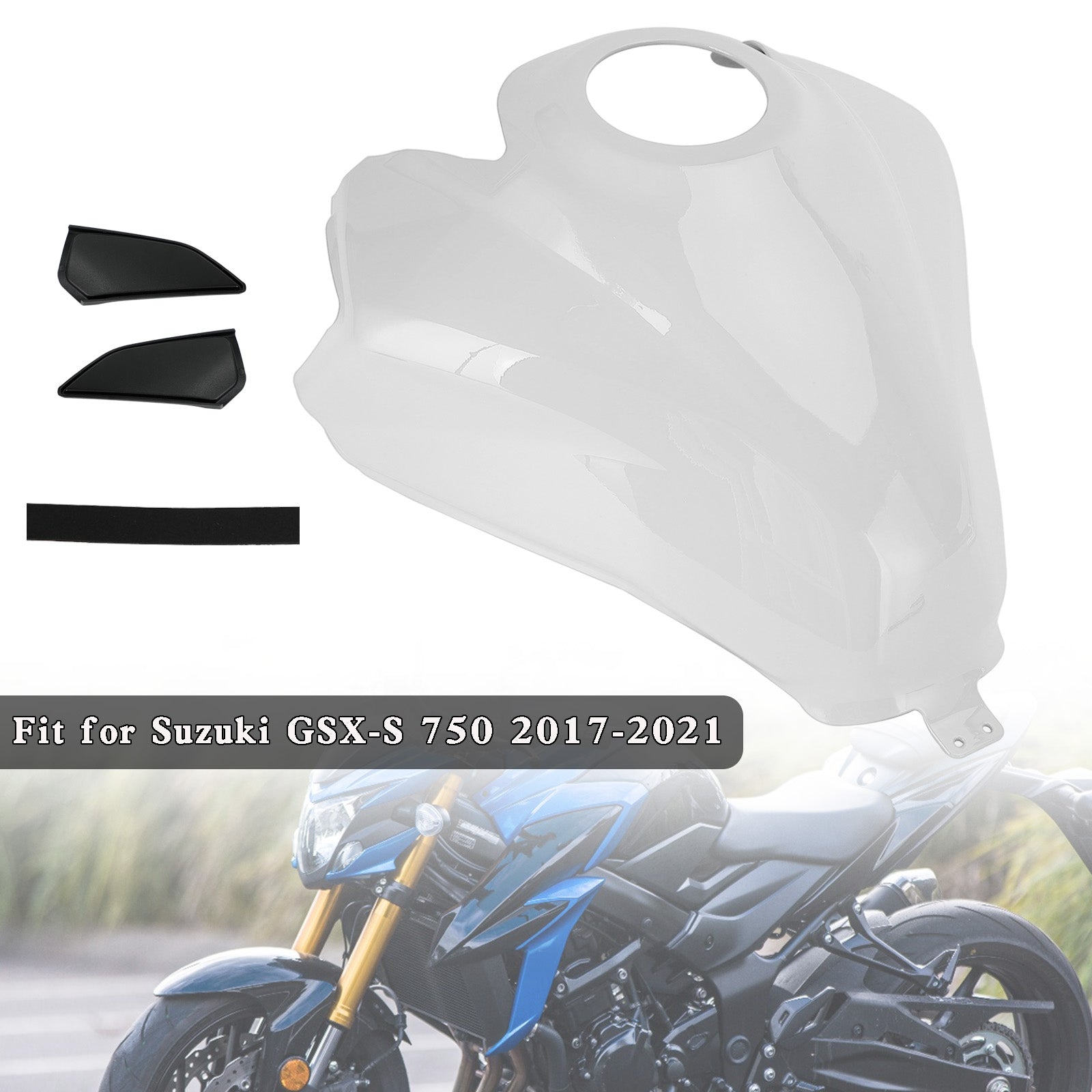 Protezione della protezione del coperchio del serbatoio del gas Suzuki GSX-S 750 GSXS 2017-2021