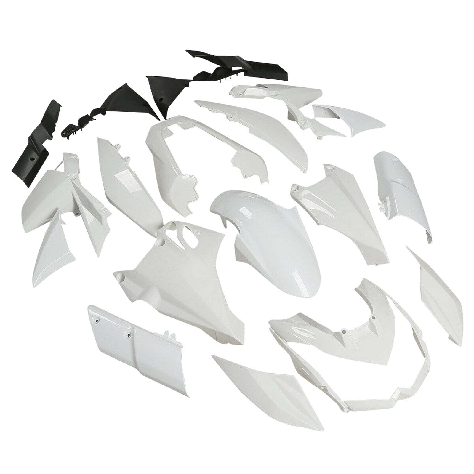 Amotopart Kawasaki Z1000 2010-2013 Unpainted Fairing Kit