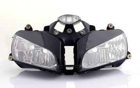 Protezione per faro anteriore con griglia per faro anteriore trasparente per Honda CBR600RR 03-06 generico