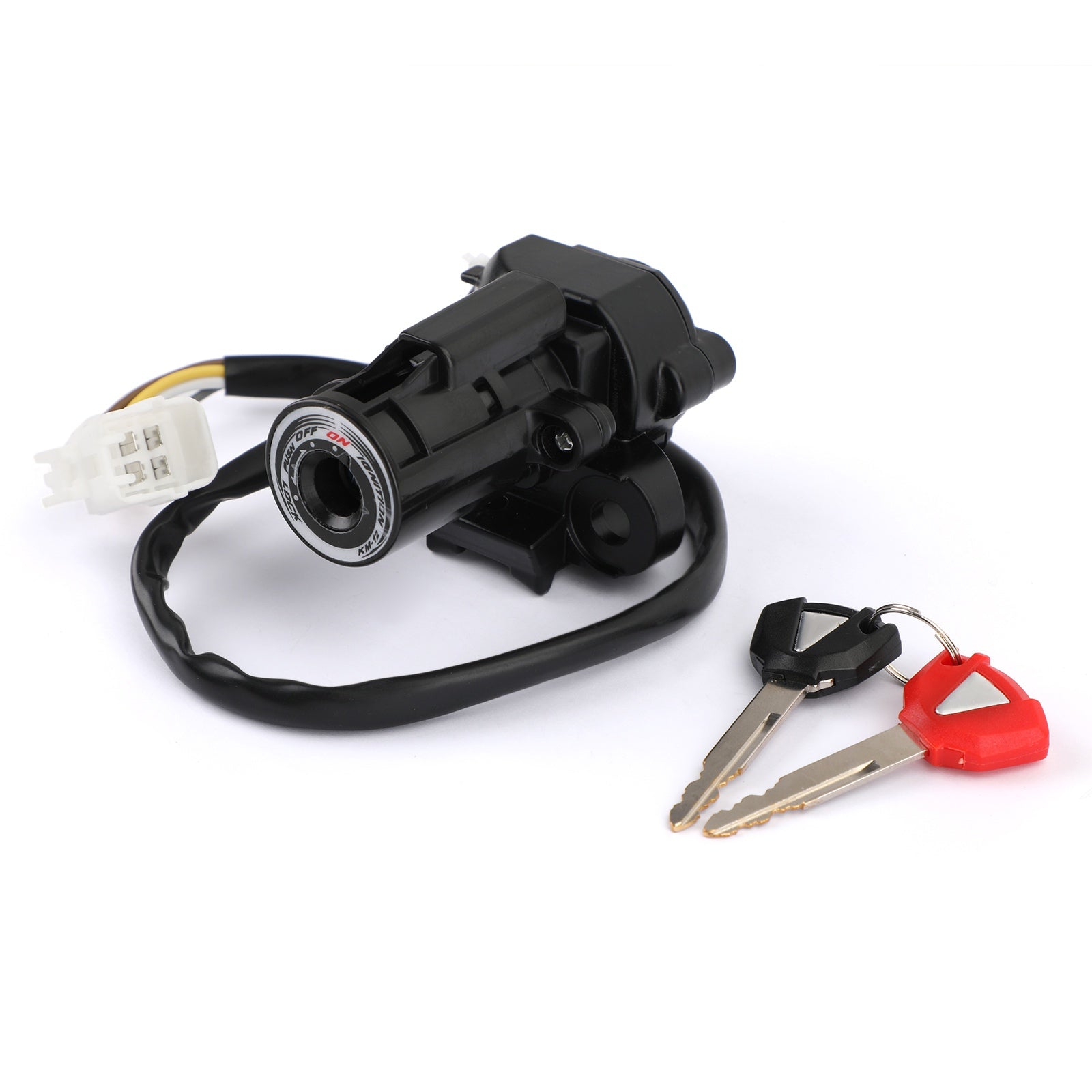 Ignition Switch Lock & Keys Fit For Kawasaki EX400 Ninja 400R 14-19 EX650 ER6F 14-16 ZX1400 Ninja ZX14R 12-17