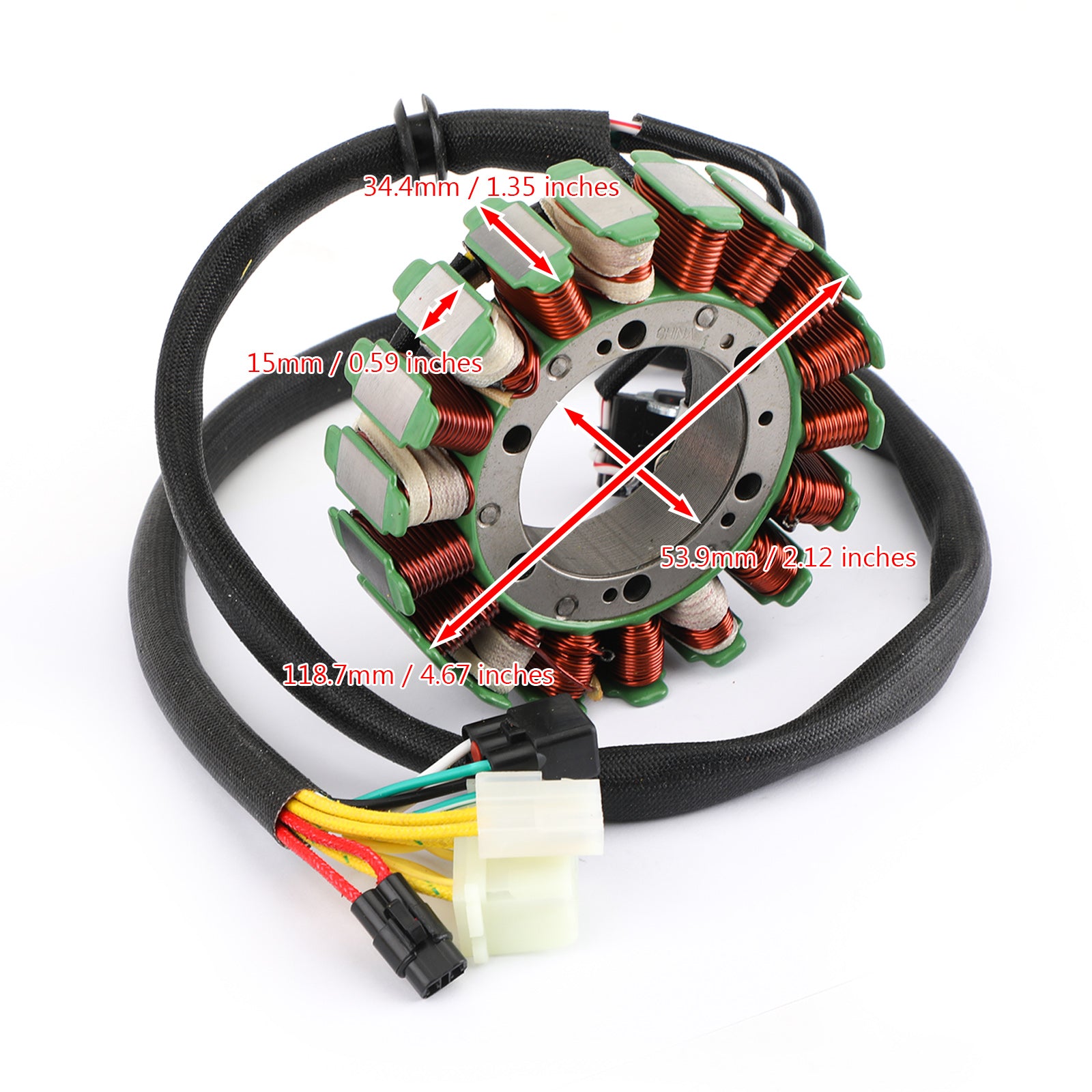 STATOR-GENERATOR-LICHTMASCHINE für Polaris 600 800 IQ PRO 4012939 4012548 4012113 Generisch